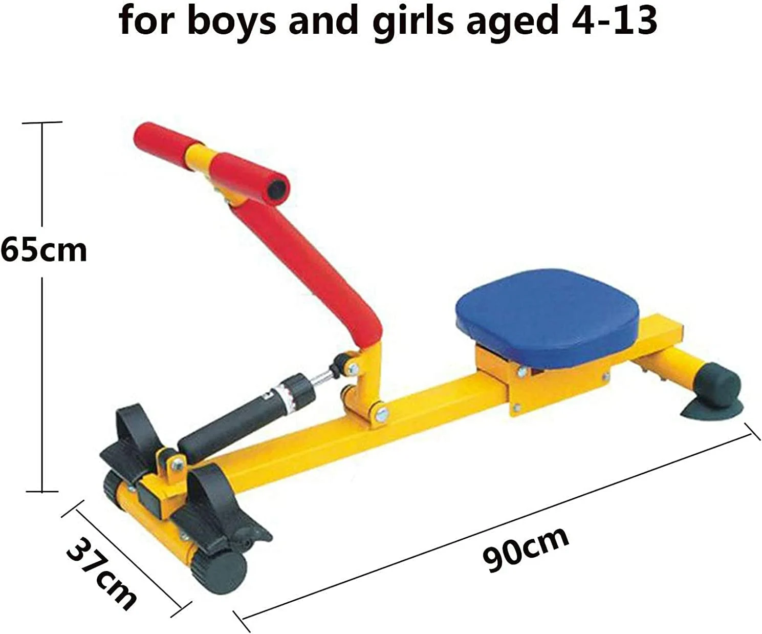 Children’s Rowing Machine – Fitness Equipment for Kids – Size: 97×32×23 cm