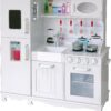 WOODEN KITCHEN PLAYSET FOR KIDES SIZE ; 94X30X102CM