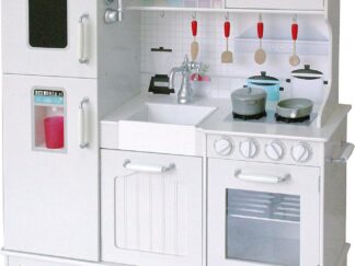 Wooden Kitchen Playset for Kids - 65×30×97 cm