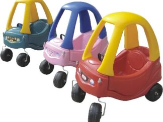 Plastic Ride-On Car with Wheels – Indoor & Outdoor Fun Vehicle – Size: 82×44×82 cm