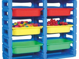 Plastic  toys organizer storage box shelf with drawers  size ;102x32x83cm