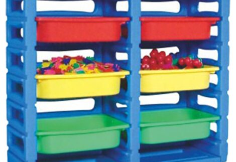 Plastic toys organizer storage box shelf with drawers size ;102x32x83cm
