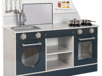Wooden Kitchen with Light & Sound - Size; 92×32×81 cm