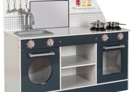 Wooden Kitchen with Light & Sound - Size; 92×32×81 cm