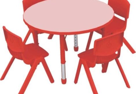 Indoor and outdoor wooden adjustable table - size; 90x37-62 cm