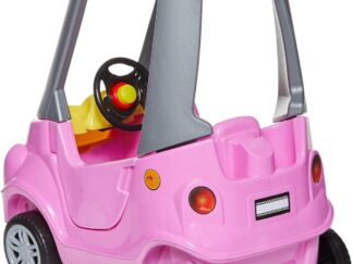 Buggy-Style Push Car for Toddlers – Foot-to-Floor Plastic Ride-On with Doors – Size: 73×47×87 cm