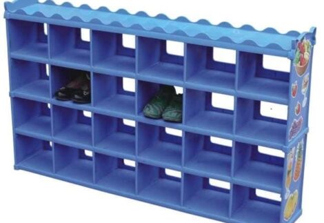 Kindergarten Extendable Shoe Storage Cabinet/plastic Shoe Cabinet Shoe Rack; 108x20x65cm