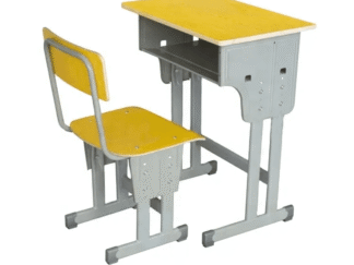 Study Table and Chair - Childs Study & Art Writing Desk Chair, Desk Set for Kids, Children, Girls, Boys and Students - Table size;60x40x75cm. Chair Size: 40x37x45cm.