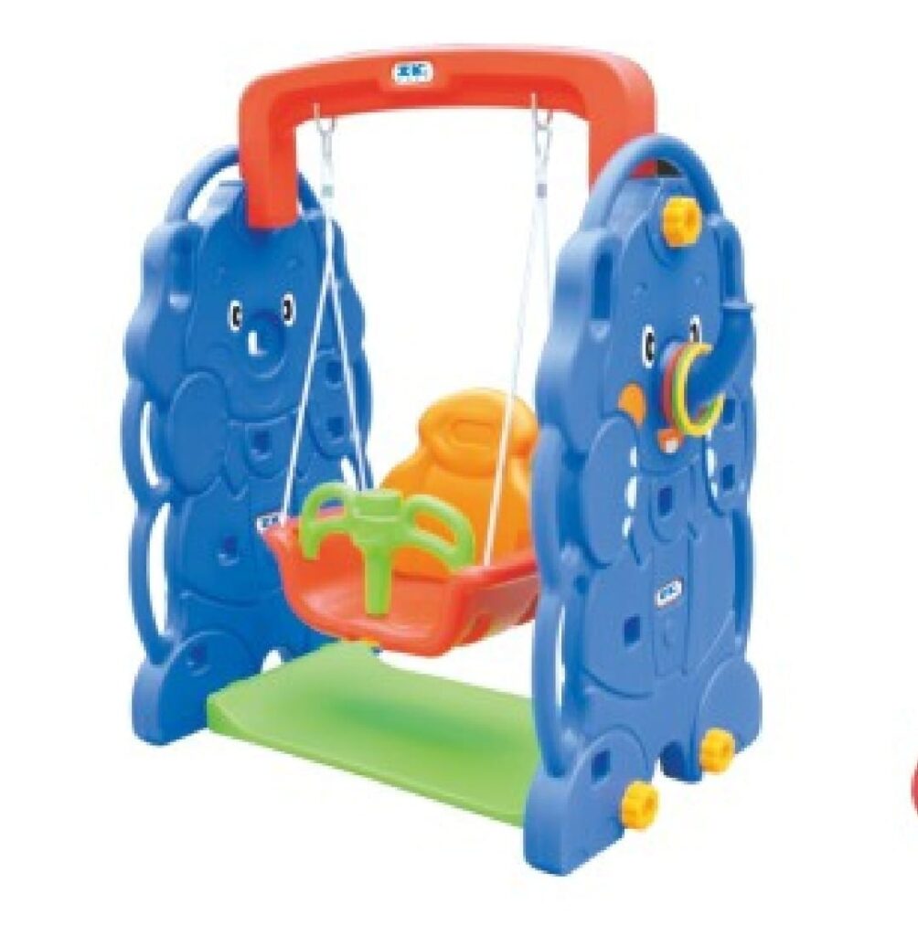 Indoor Plastic Safety Swing – Size: 48x90x123 cm