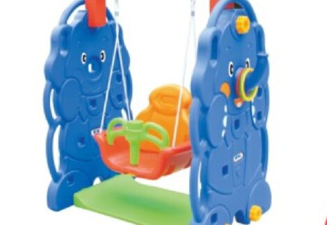 Indoor Plastic Safety Swing – Size: 48x90x123 cm
