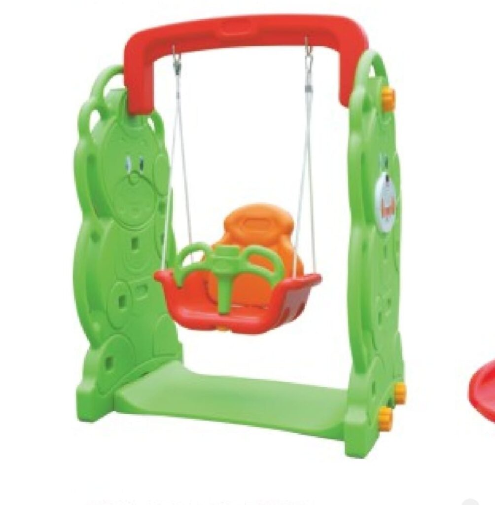 Indoor Plastic Safety Swing – Size: 48x90x123 cm