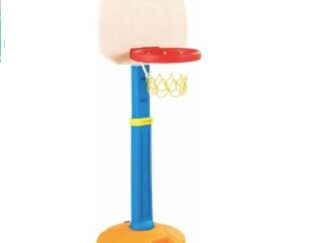 Adjustable Basketball Hoop – Indoor/Outdoor Stand – Size: 53×53×158 cm