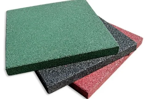 Red Outdoor rubber Flooring
50*50*2.5 CM