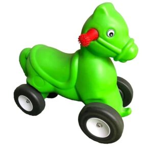 SMALL PLASTIC TOY ANIMAL RIDE ON ZIZE ; 61X31X42CM
