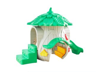 Plastic Kids Playhouse – Indoor & Outdoor Toy – Size: 205×140×155 cm