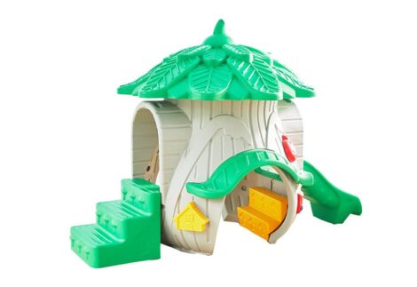 Plastic Kids Playhouse – Indoor & Outdoor Toy – Size: 205×140×155 cm
