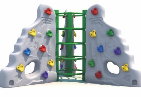 Medium Rock Climber Playground – Plastic Play Toy – Size: 240×280×160 cm