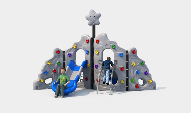 Outdoor Rock Climber – Plastic Playground Frame – Size: 500×380×260 cm - Image 2