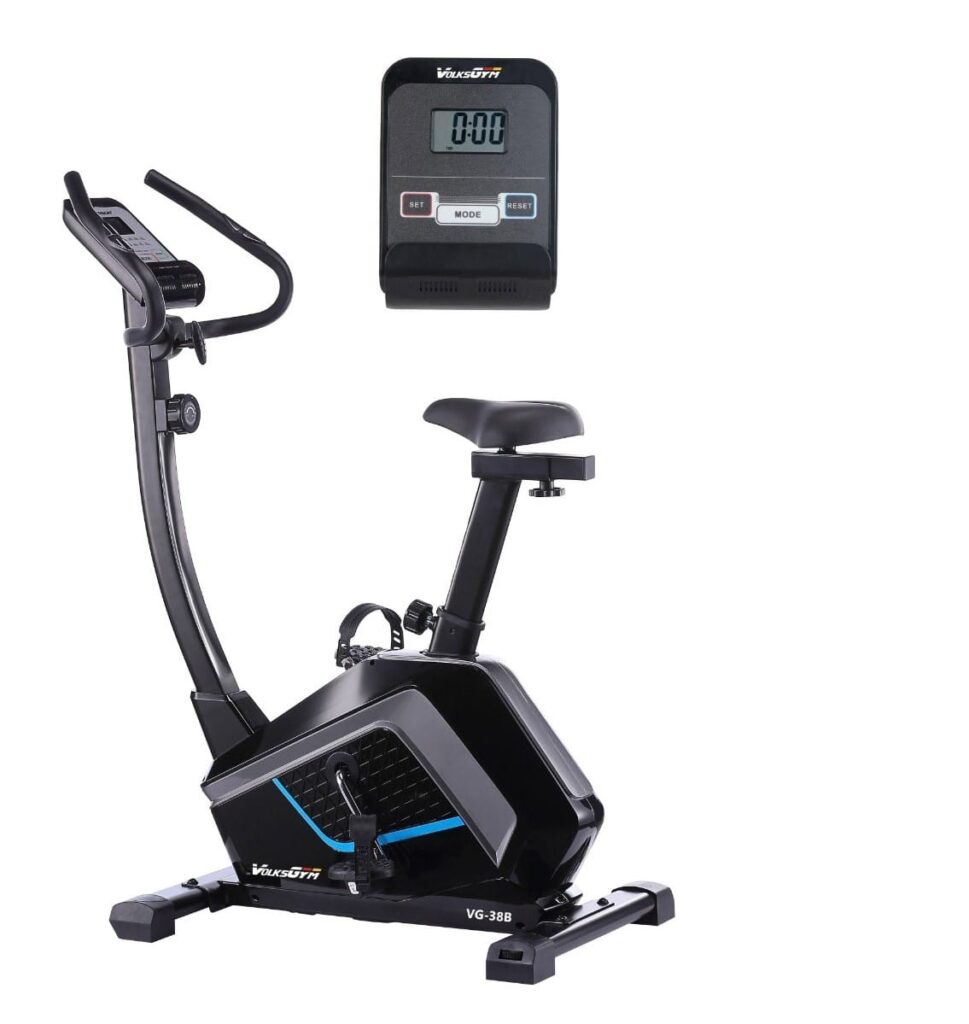 VG Magnetic Upright Bike – 3 kg Flywheel with Adjustable Seat