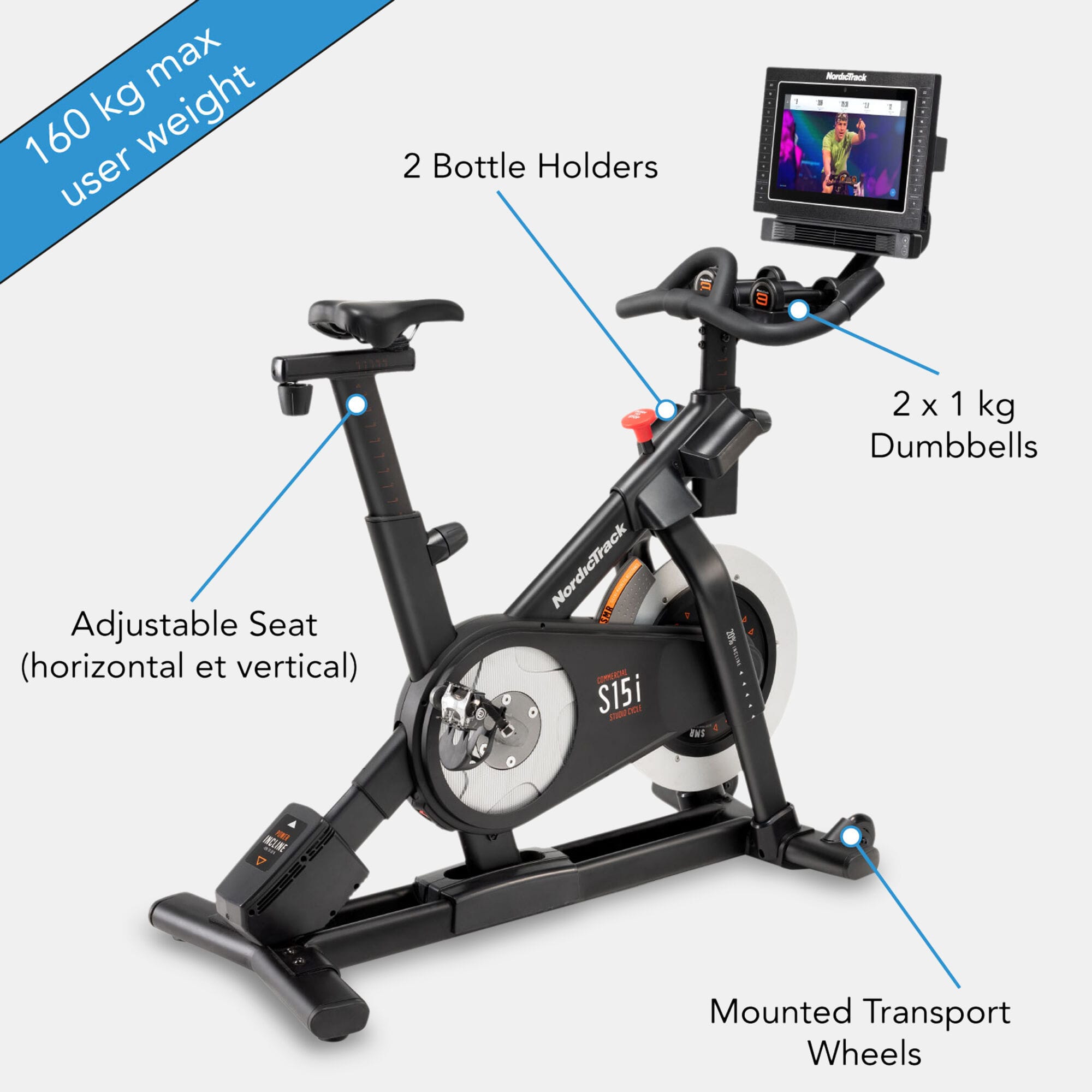NORDICTRACK Commercial SPIN BIKE