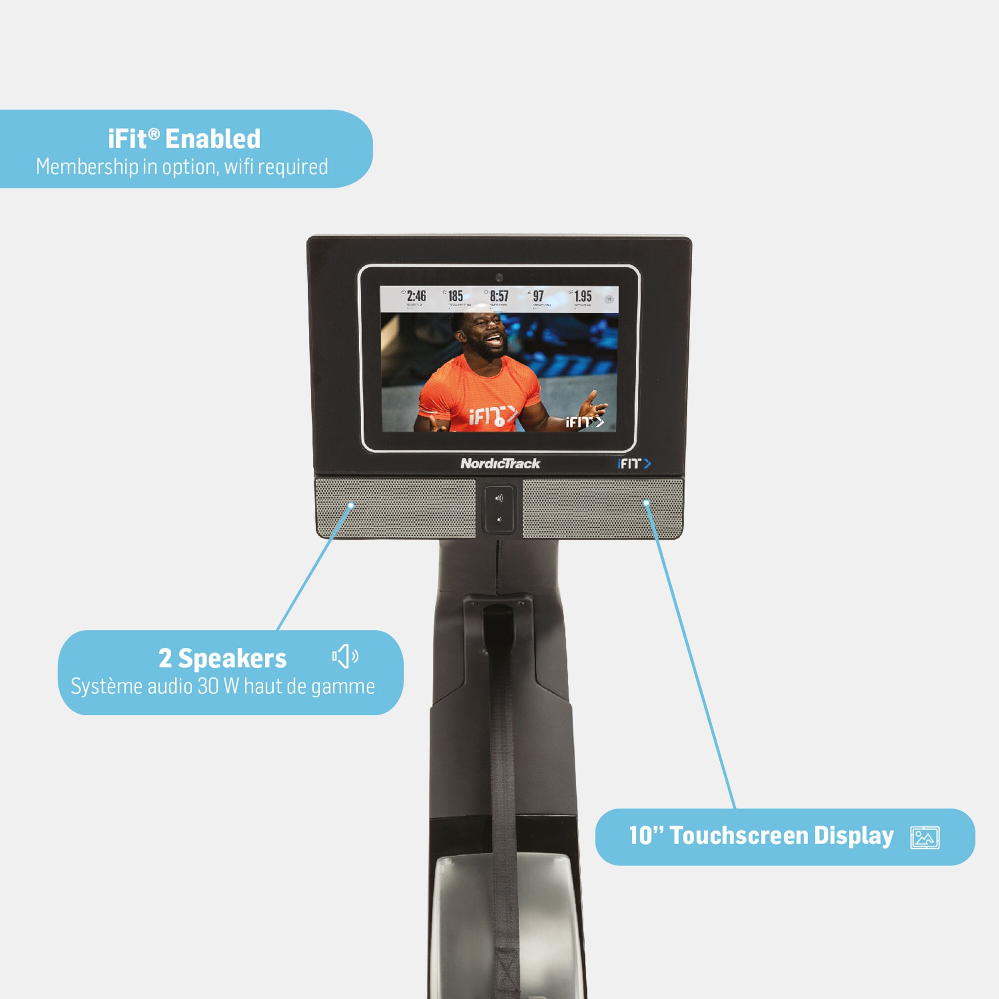 NordicTrack RW700 Rower -
Commercial - Image 2