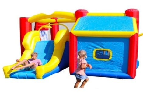 Inflatable Bounce House with Slide for Kids - Size: 525×390×230 cm