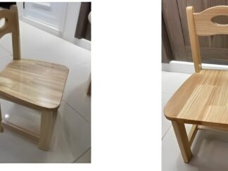 Modern dining chairs - Wooden Chair, Children's Backrest Chair For School/home/training Class/classroom/student/dormitory for living room, bedroom and kitchen. H:28 cm