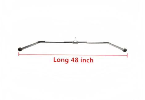 Straight Lat Bar 48" - Cable Handle