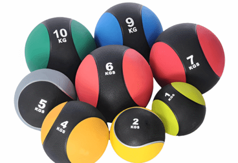APEX Colored Medicine Ball 1 to 10KG