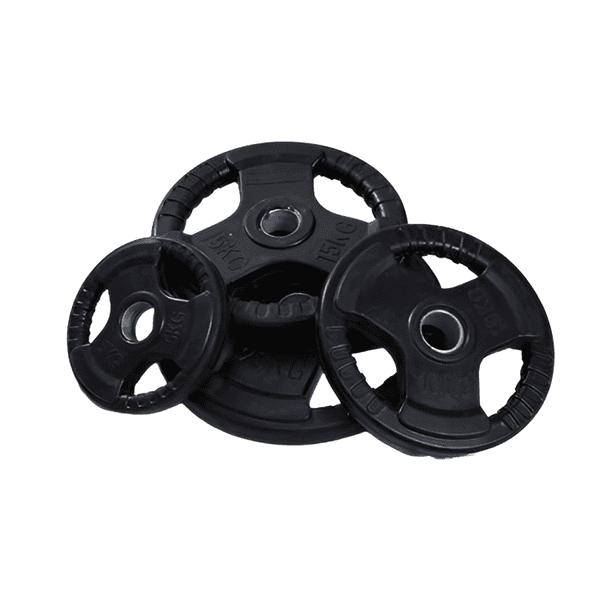 TASport Rubber Coated Olympic Plates 15 to 20KG