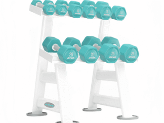 Ziva Hexagonal Dumbbell Rack Chic 5 Pair