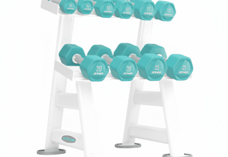Ziva Hexagonal Dumbbell Rack Chic 5 Pair