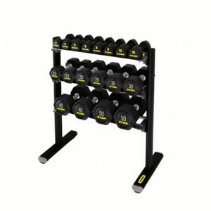 ZIVA DUMBBELL RACK EPS 3 TIER TRIBELLS & DUMBBELLS RACK
