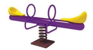 OUTDOOR PLAYGROUND TOY BALANCE SEESAW – TWO SEATS– 200X60X75 CM
