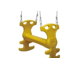 Outdoor Swing Seat for 2 Persons – Durable Design with Chain Hook – Seat Only