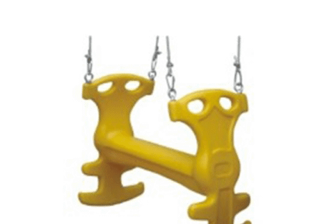 Outdoor Swing Seat for 2 Persons – Durable Design with Chain Hook – Seat Only