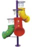 CHILDREN BASKET BALL IORN STAND 3 IN1 OUTDOOR PLAYSIZE: 150X150X230 CM