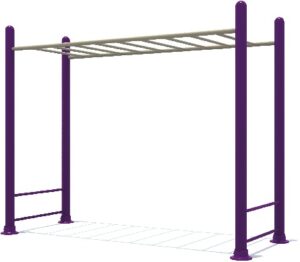 OUTDOOR GYMNASTIC MONKEY BAR 3 X 1.1 X 2.5 M