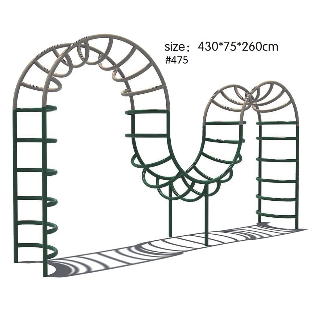 Kids Outdoor Climber – Body Trainer Fitness Frame – Size: 430×75×260 cm