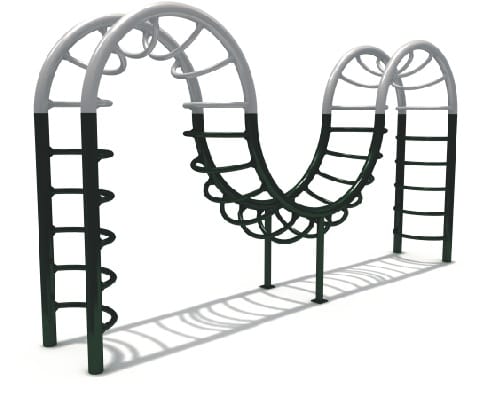 Kids Outdoor Climber – Body Trainer Fitness Frame – Size: 430×75×260 cm - Image 2