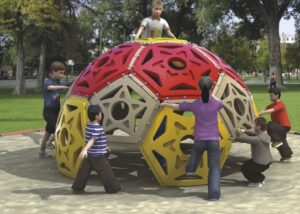 OUTDOORS/INDOORS TOYS, DOME CLIMBER FOR KIDS , SIZE: 290×170 CM