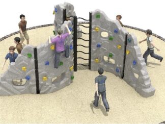 Outdoor Climbing Net Structure – Jungle Gym Playset – Size: 480×460×230 cm