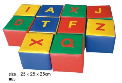 Soft Play Toys - Alphabet Blocks for Kids - Indoor - 10 pcs