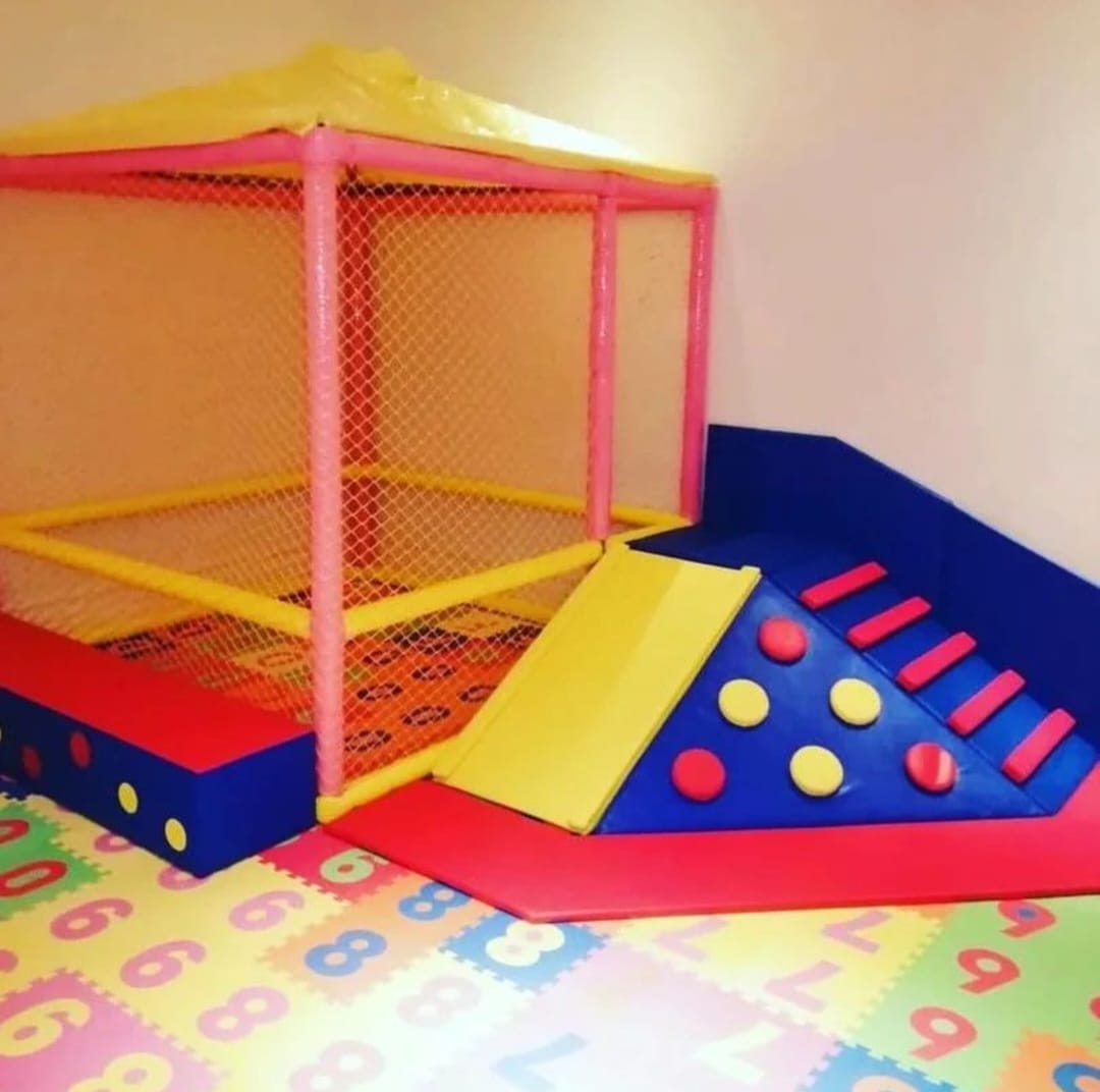 Soft Play Zone - Multi-Activity Indoor Playhouse with Ball Pit - 4×2.1×2.5 m - Image 2