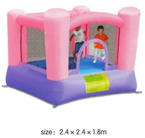 OUT DOOR AND IN DOOR BOUNCY CASTLE SIZE; 2.4×2.4×1.8M