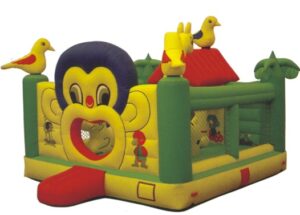 OUT DOOR AND IN DOOR BOUNCY CASTLE SIZE; 4X4X2.5M