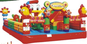 OUT DOOR AND IN DOOR BOUNCY CASTLE SIZE; 8X5X3.2M