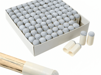 ICORE 
100pcs Pool Tip R Rubber Protector Pool Cue Head Cover