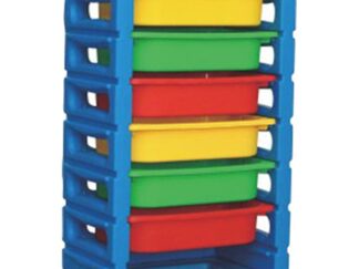 Plastic  toys organizer storage box shelf with drawers  size;  51x32x83 cm