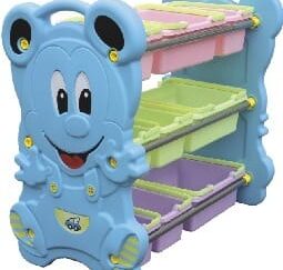 Plastic  toys organizer storage box shelf with drawers.  size; 88*42*79 CM